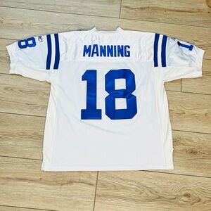 NFL White and Blue Peyton Manning Jersey
